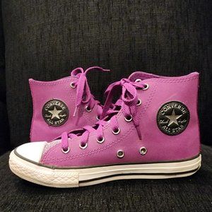 Converse Chuck Taylor All Star Glitter Youth High-Top Sneaker - Junior Size 2